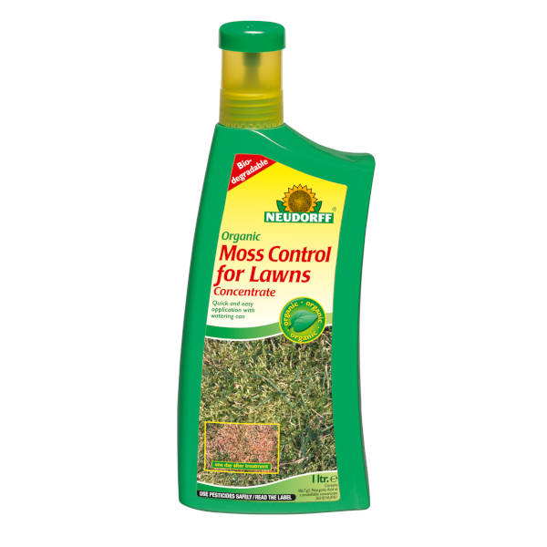 Neudorff CleanLawn Moss Control for Lawns Concentrate 1L
