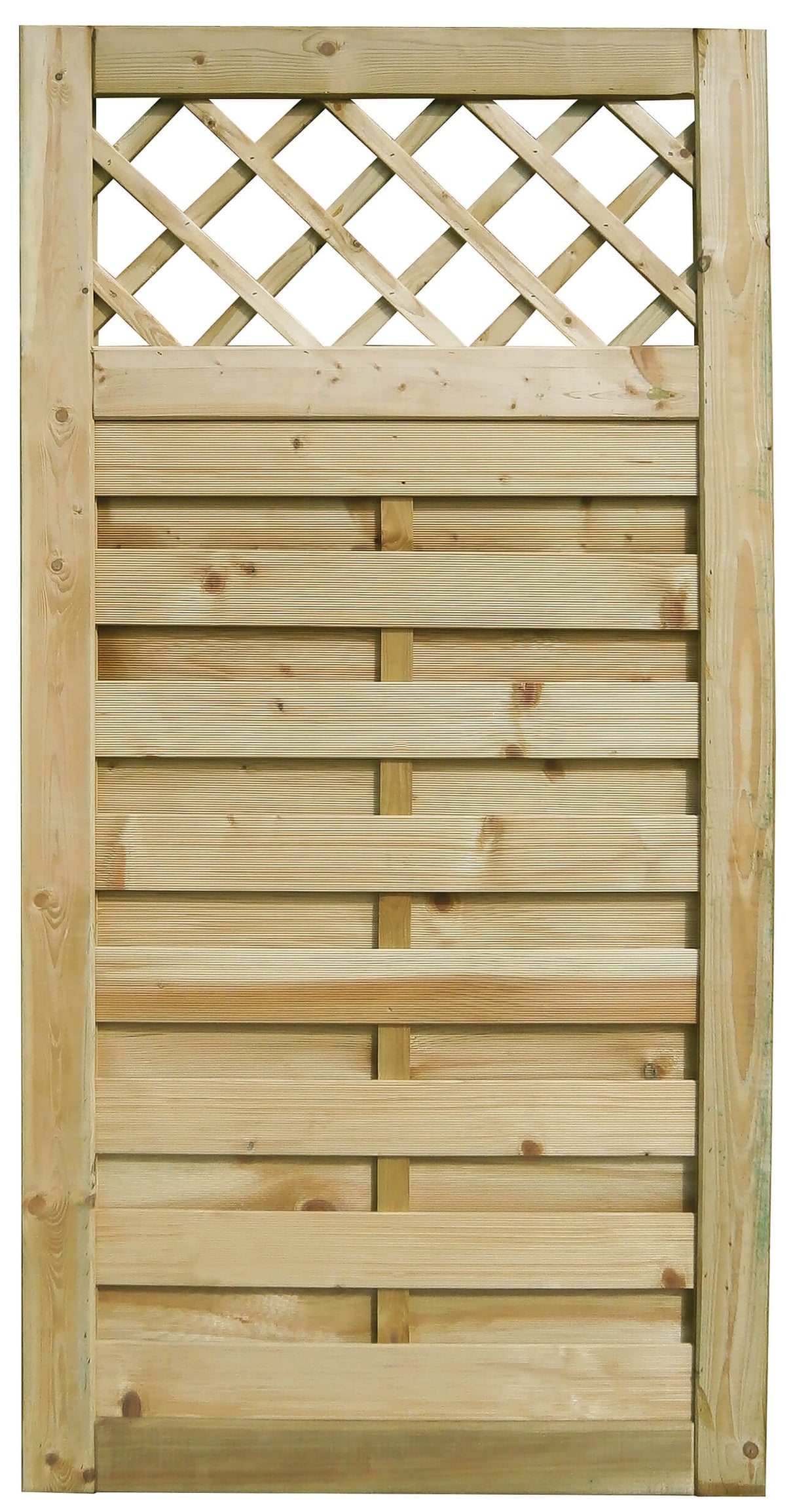 San Remo Flat Top Gate With Trellis