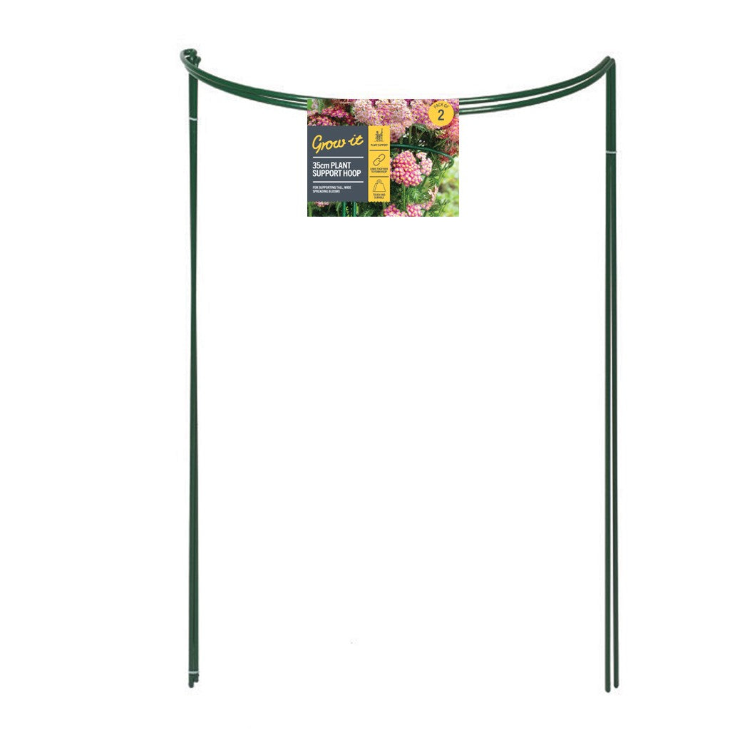 Plant Support Hoop 35cm 14" 2pk