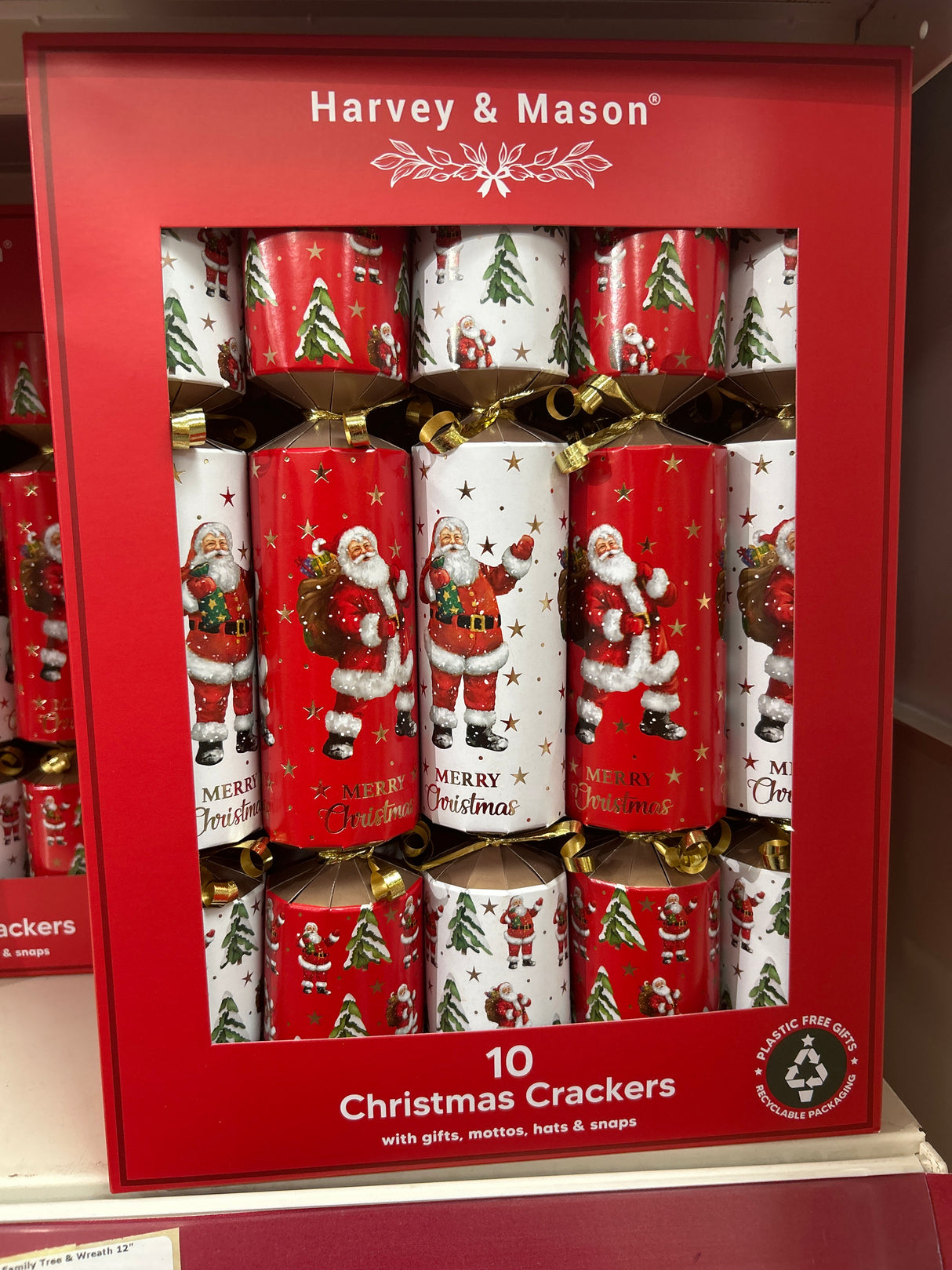 10 Family Tree & Wreath 12Inch Crackers