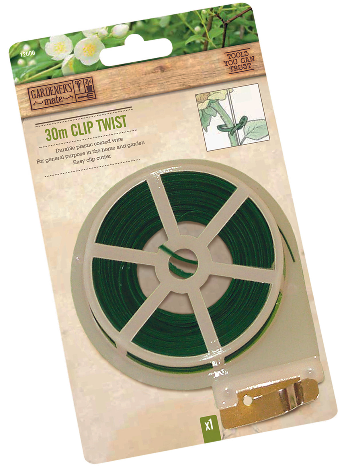 GM Clip Twist & Cutter 100m