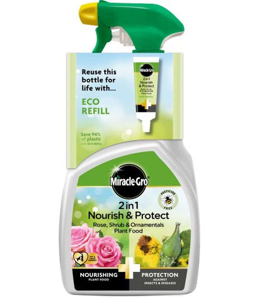 Miracle-Gro Nourish & Protect Insect Disease 800ML