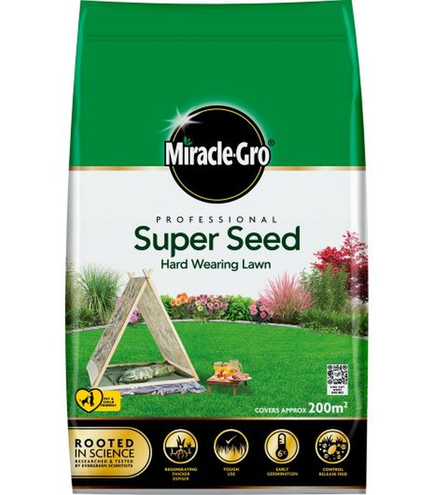Miracle-Gro Professional Super Seed Busy Gardens 200M2 7KG