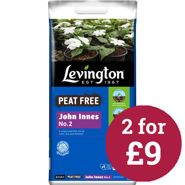 Levington Peat Free + John Innes NO2 10L