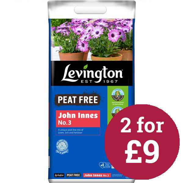 Levington Peat Free + John Innes NO3 10L