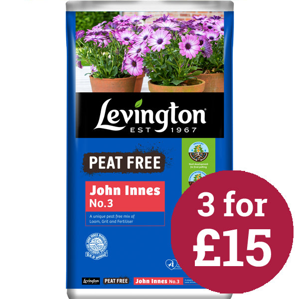 Levington Peat Free + John Innes NO3 25L