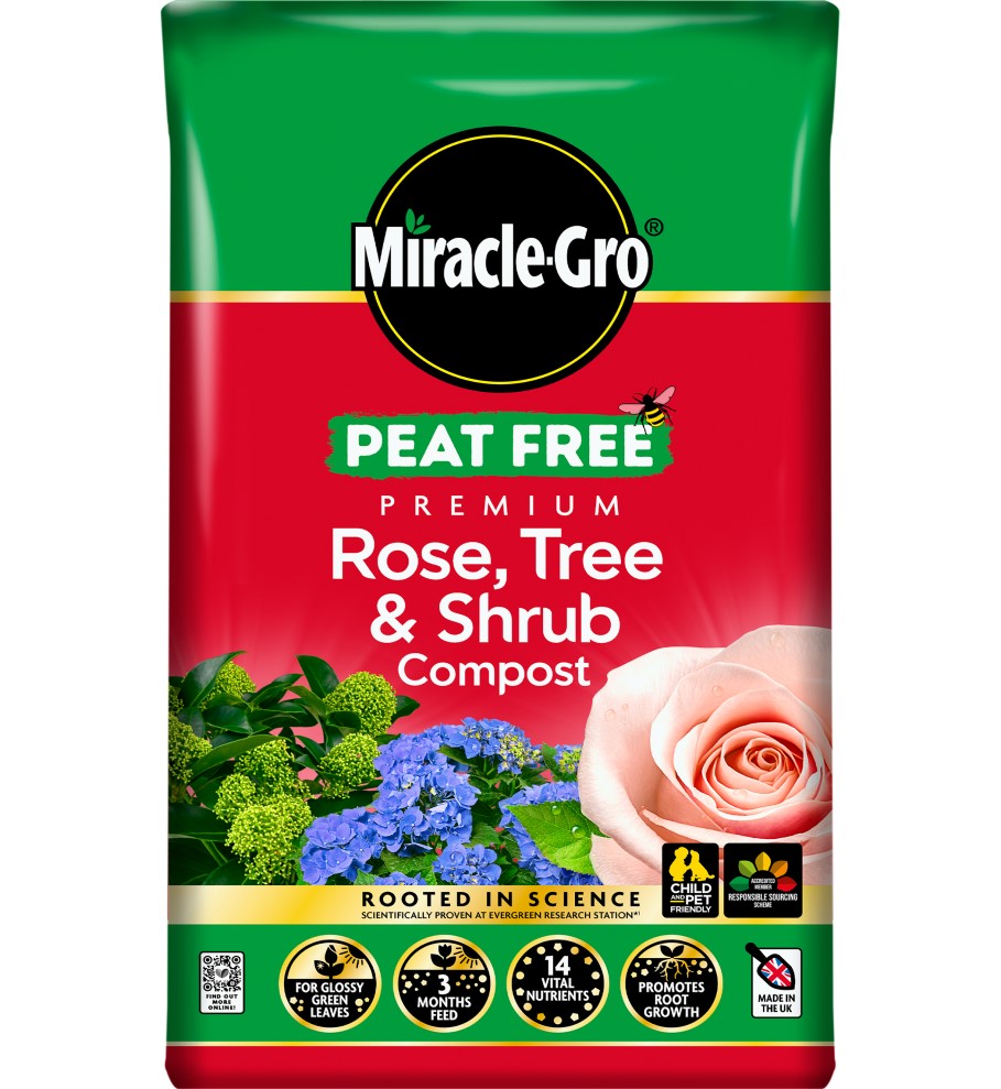 Miracle-Gro Rose Peat-Free 20L