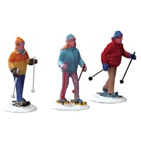 Lemax Snowshoe Walkers Set Of 3