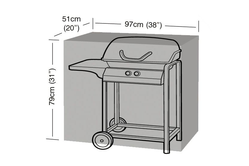 Small Classic Barbecue Cover Black