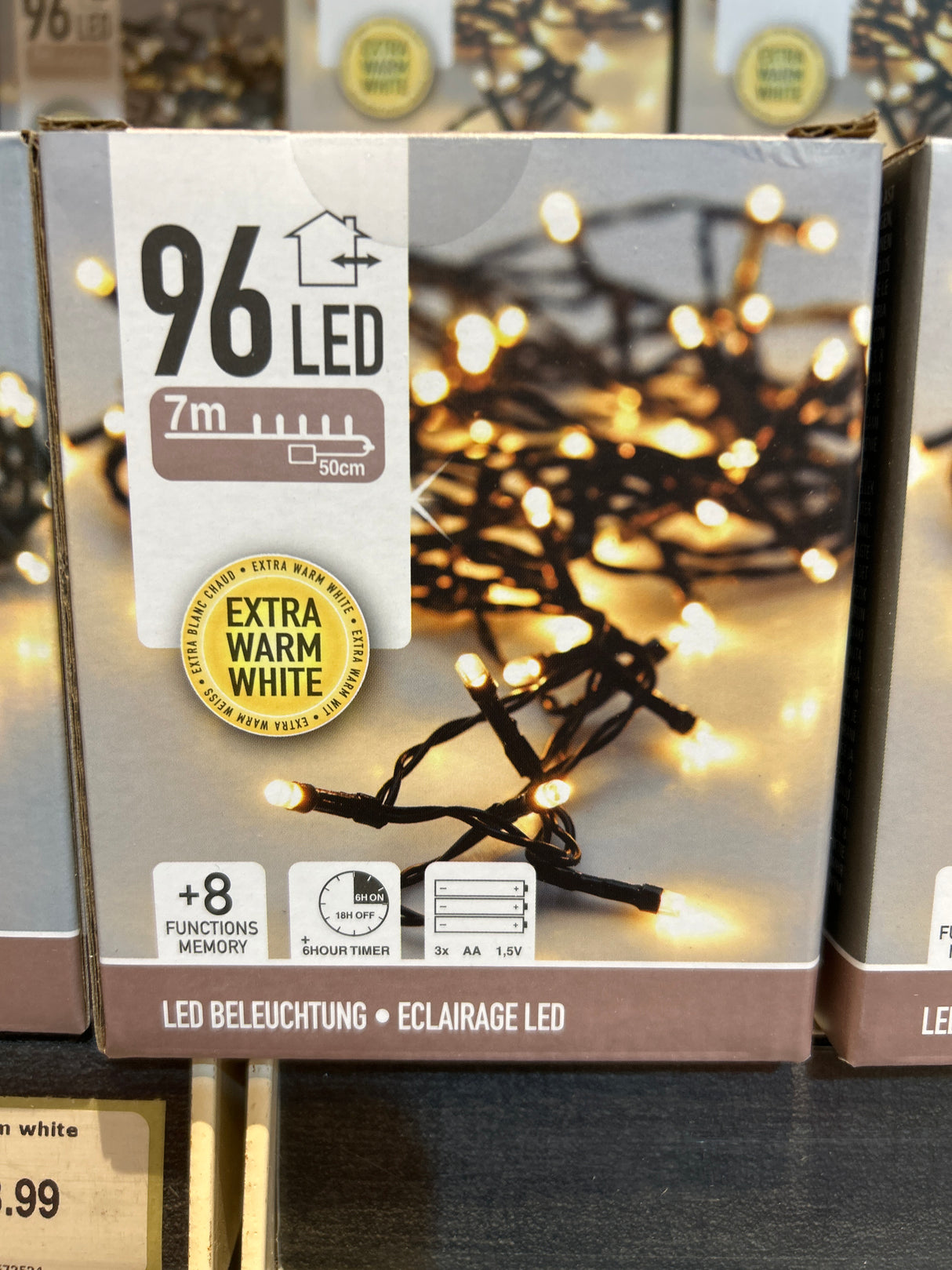 Led Lights 96 b/o multicolor