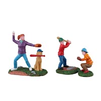 Lemax Baseball Practice Set Of 3