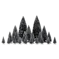 Lemax Assorted Pine Trees Set Of 21