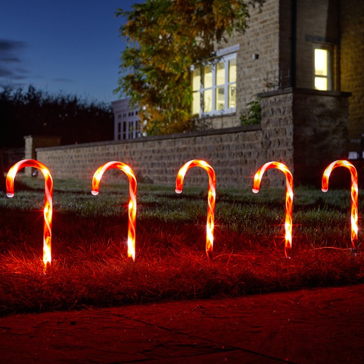 CandyCane Stakes - Set of 6