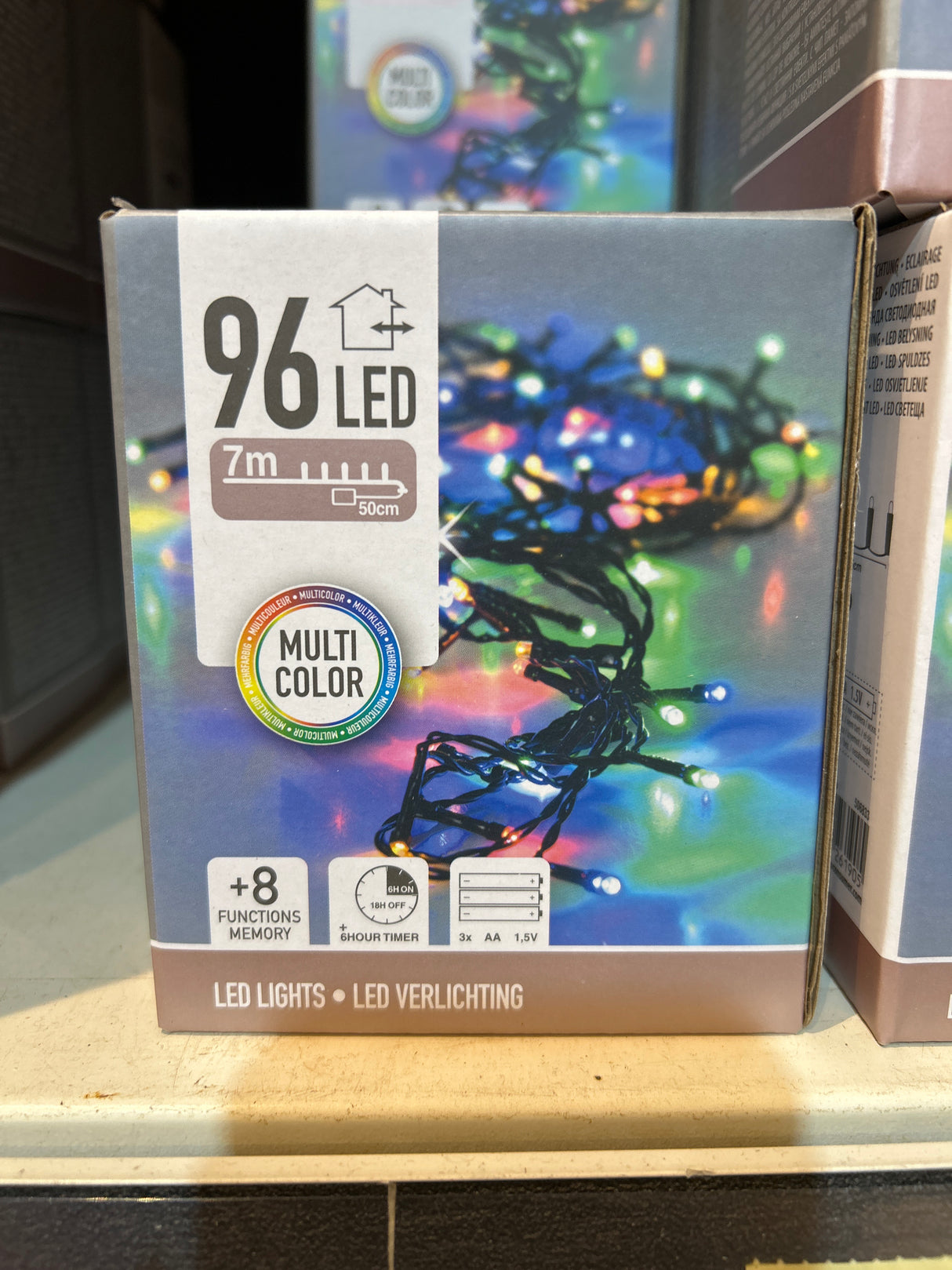 Led Lights 96 b/o multicolor