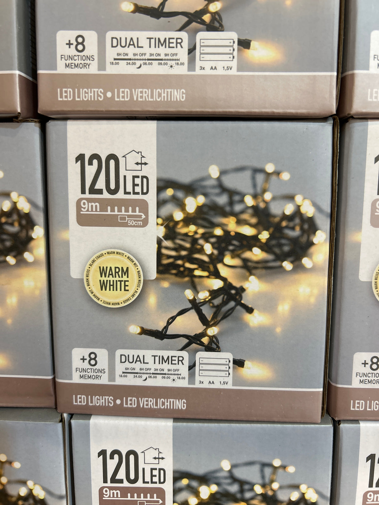 Led Lights 120 ww dual timer bo