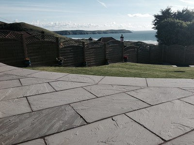 Natural Sandstone 600 x 300 x 22 Silver Grey