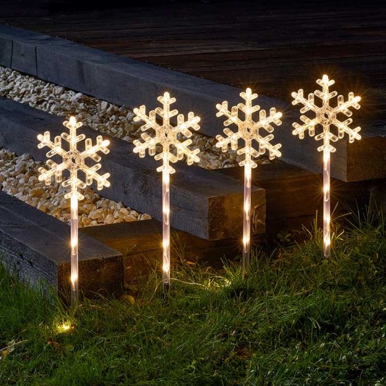SnowDecor Stakes Large - Set of 4