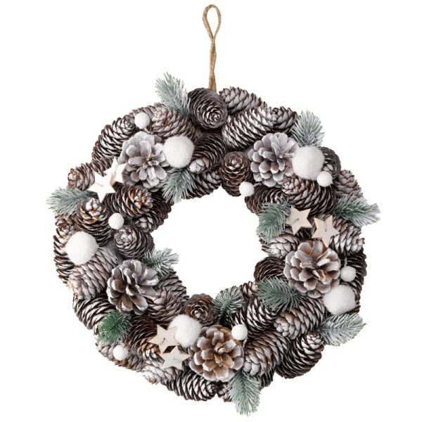 FrostPine Wreath