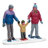 Lemax Snowshoe Family
