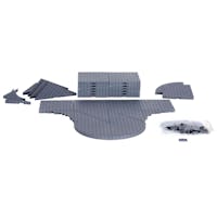 Lemax Plaza System (Grey Variety) - 32 Pcs