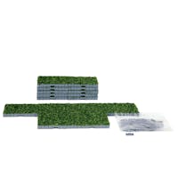 Lemax Plaza System (Grass Square) - 16 Pcs