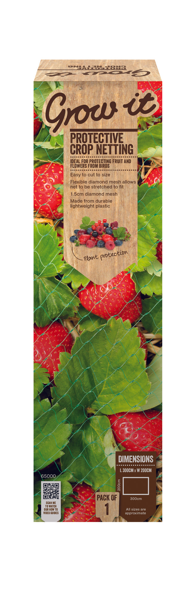 GI Protective Fruit & Crop Netting 6X2m