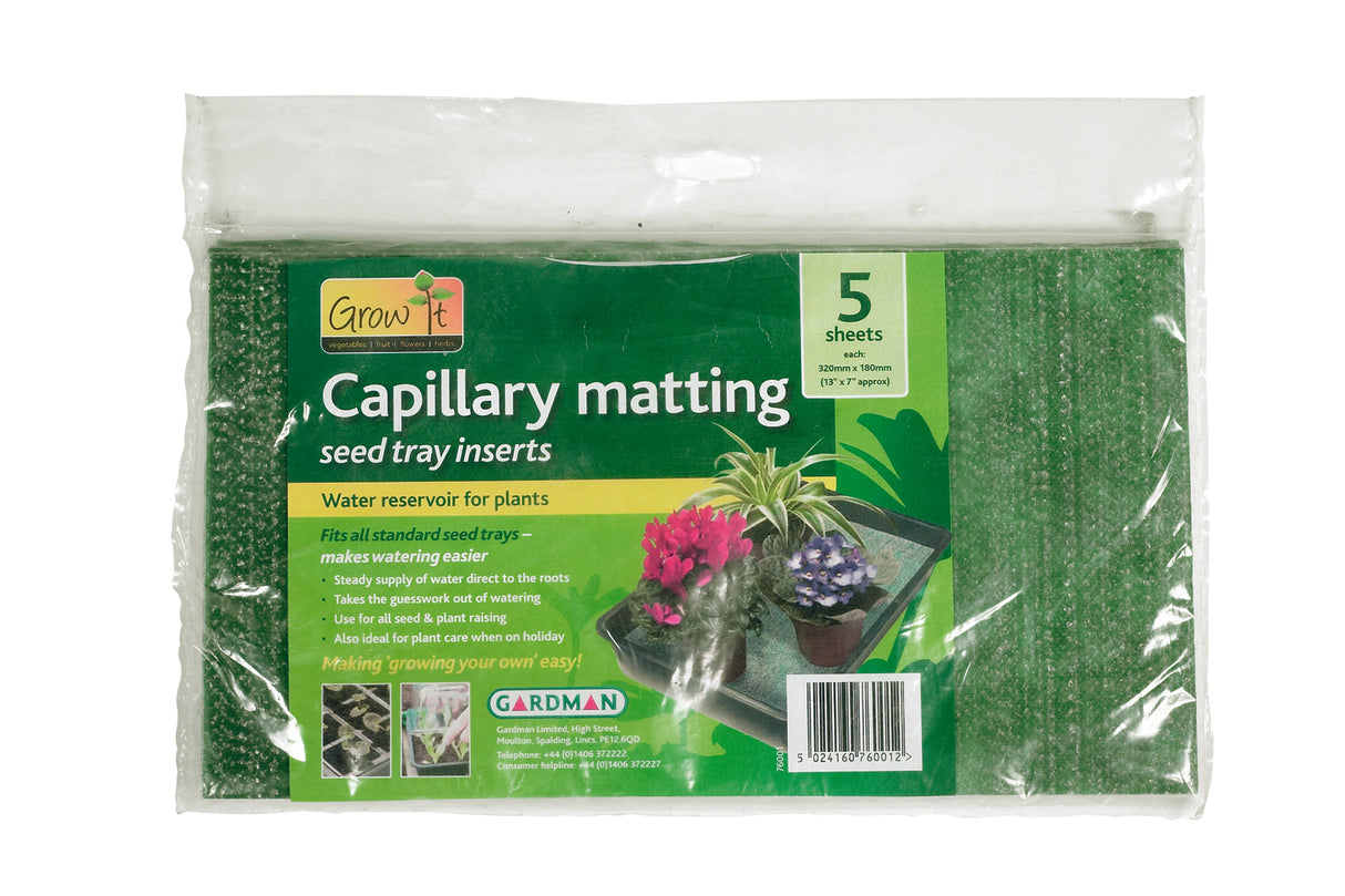 Capillary Matting Seed Tray Inserts
