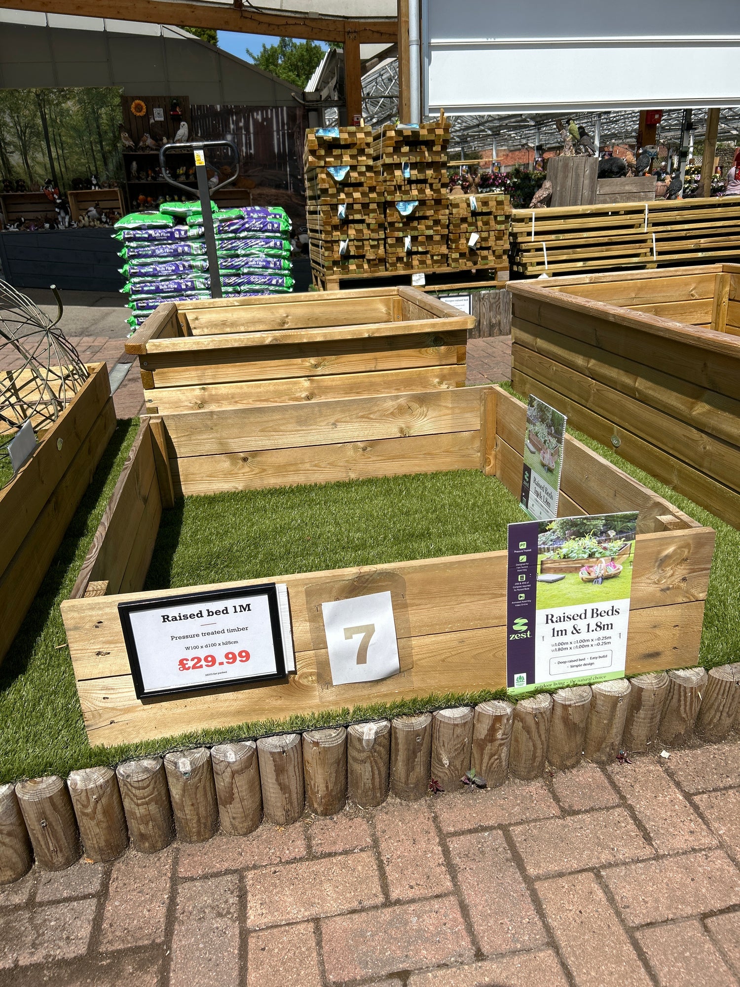 Raised Beds 1.8m