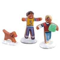 Lemax Gumdrop Football Set Of 3