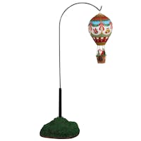 LEMAX HOLIDAY CHEER HOT AIR BALLOON B/O (4.5V)