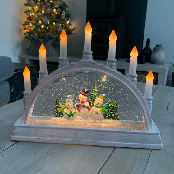 Frosty Candle Bridge
