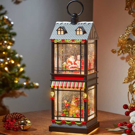 Santa's Home Lantern