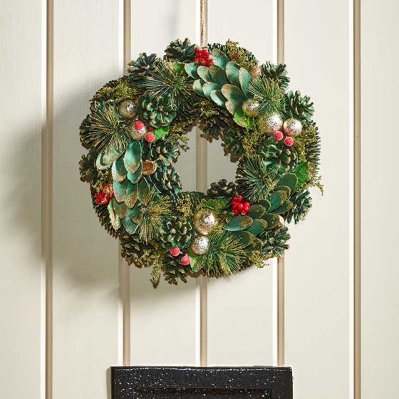 BaublePine Wreath - 30cm