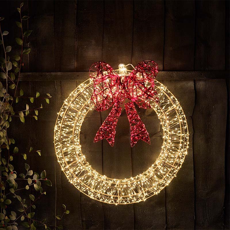 Galaxy Wreath - Warm White 50cm