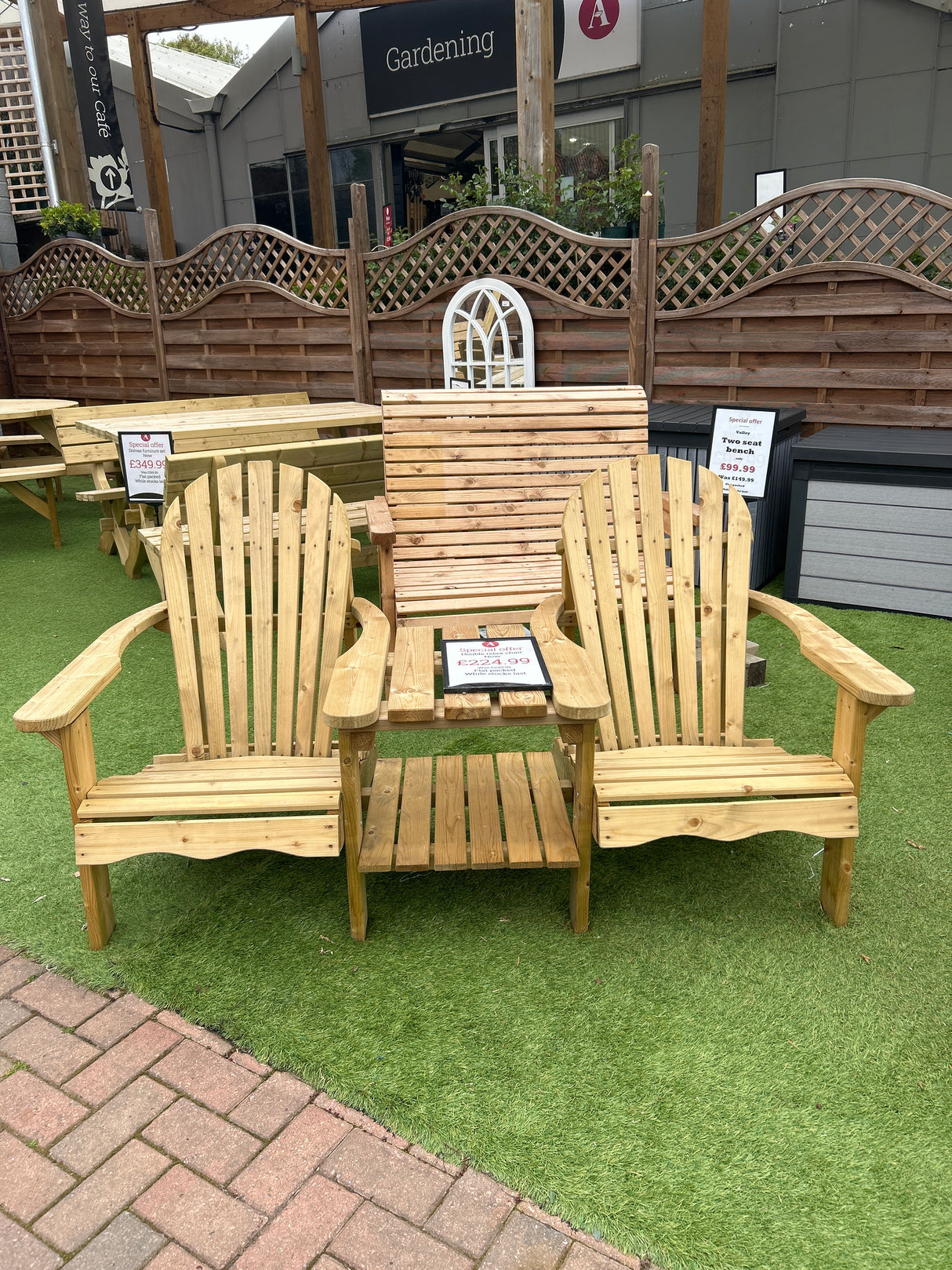 Double relax chair