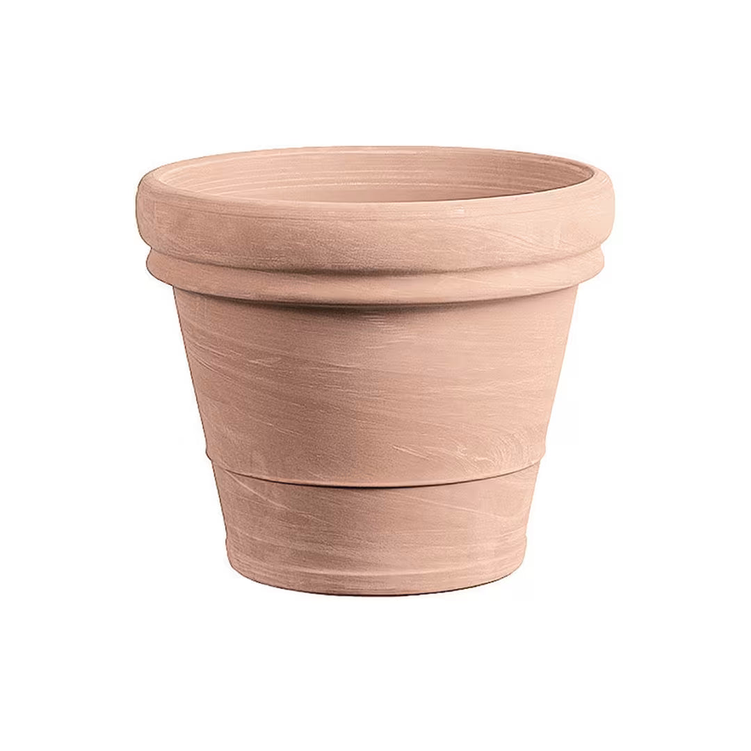 56CM ANTIQUE ROLLED RIM POT