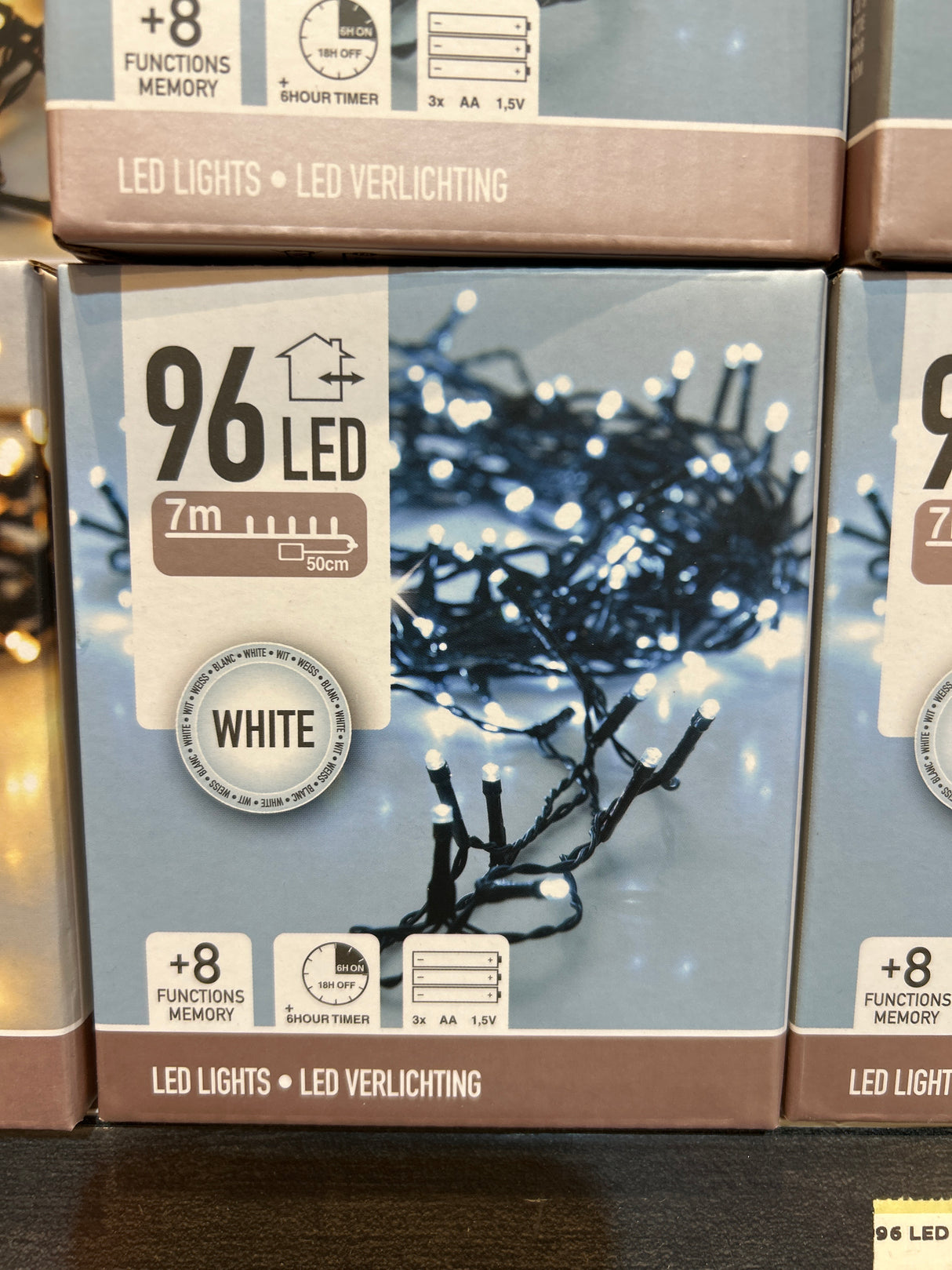 Led Lights 96 b/o multicolor