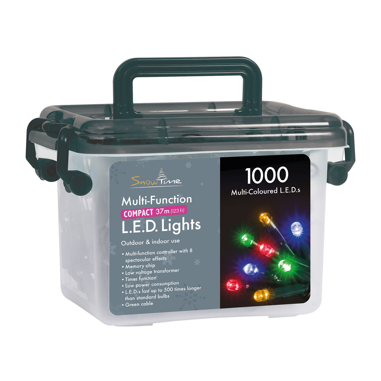 1000 LED Mul-Functional Lights (Various colours)