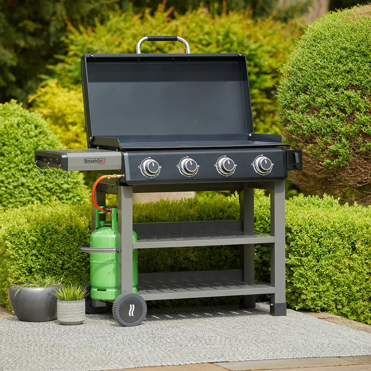 Grillstream Smashgrill 4 Burner Matt Black