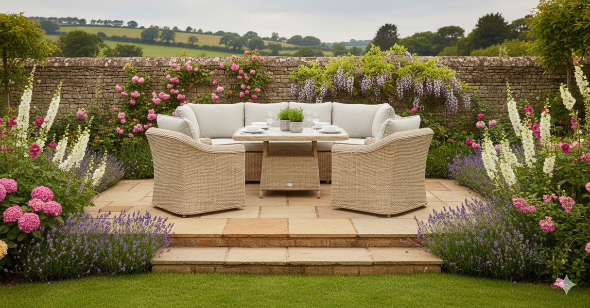 Oakridge Corner Casual Dining Set