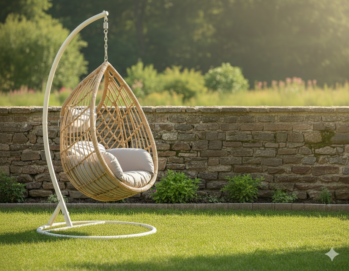 Boca Wicker Hangchair Natural