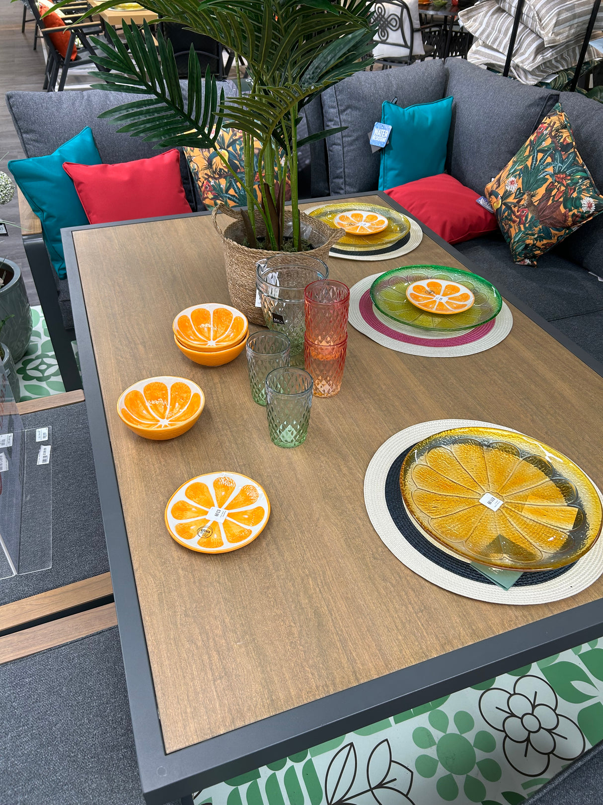 Panama Modular Rectangular Casual Corner Set