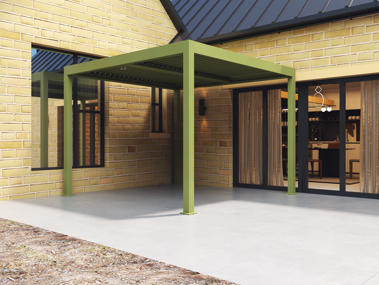 500 Series Pergola 3x3m Green