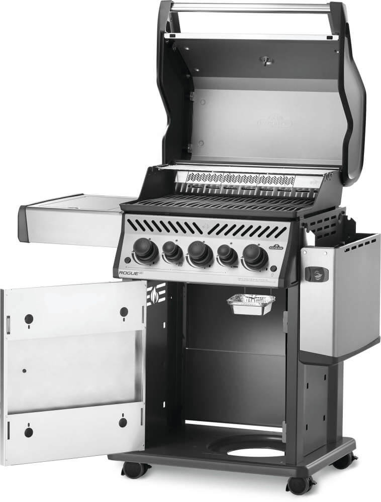 Napoleon Rogue SE 425 LPG stainless larger IR side burner