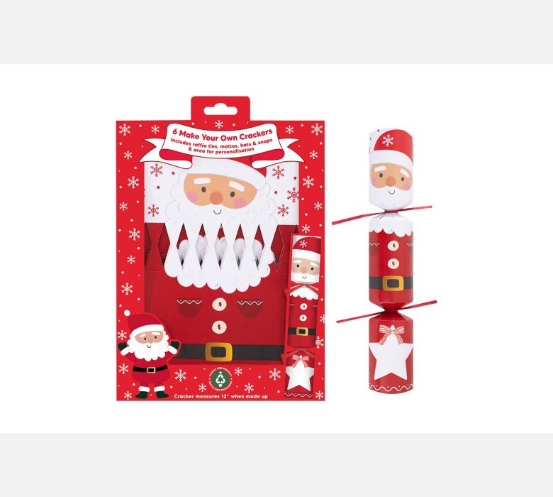 6 x 12" Make Your Own Santa Crackers