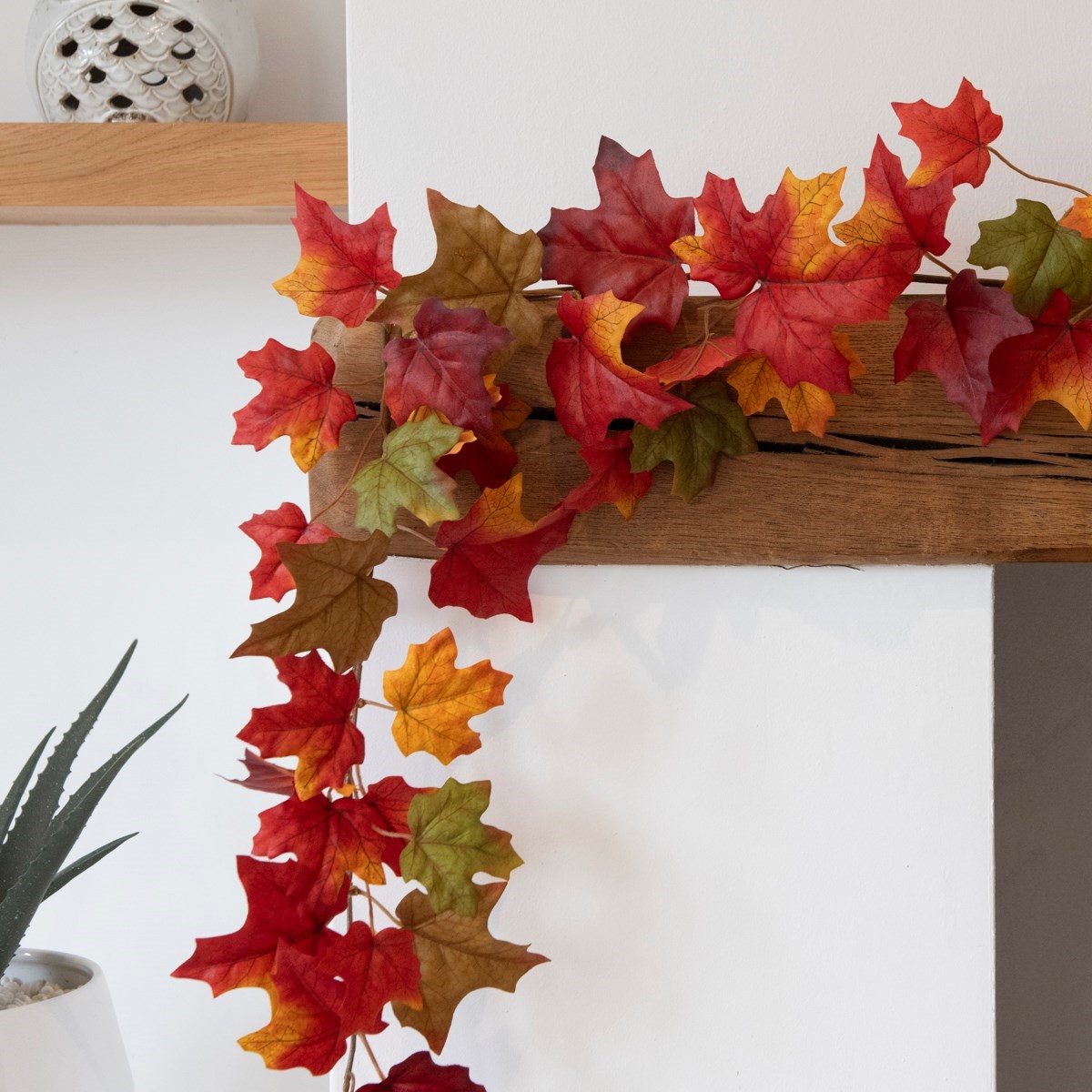Autumn Maple Leaf Garland 182cm