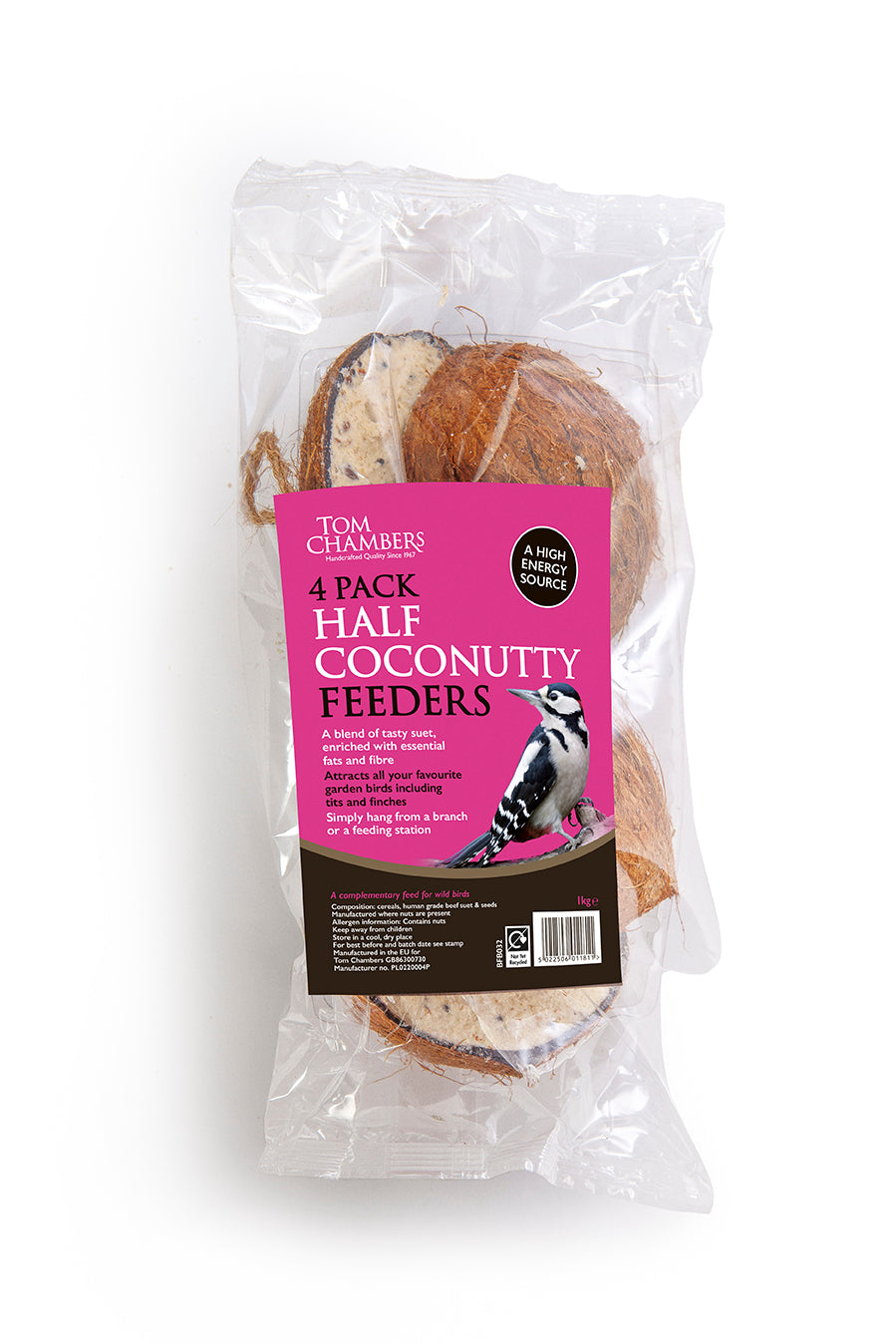 Coconut Half - 4 pack