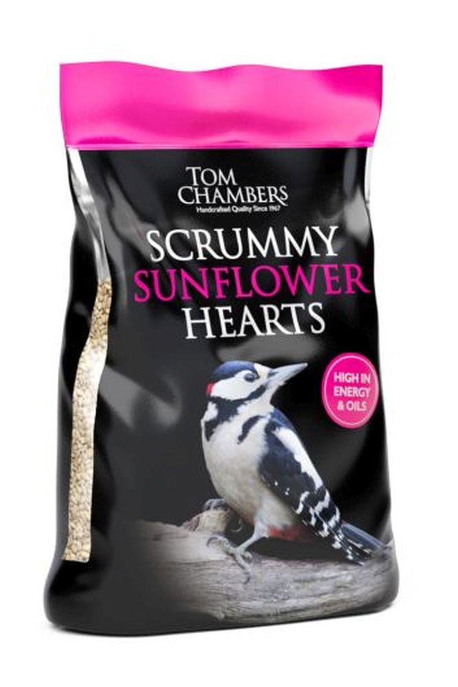 Scrummy Sunflower Hearts 12.55kg