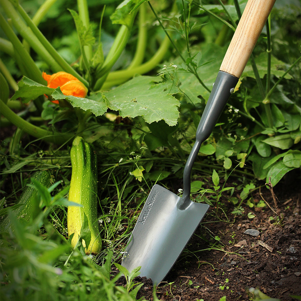 Kent & Stowe Carbon Steel Long Handled Trowel