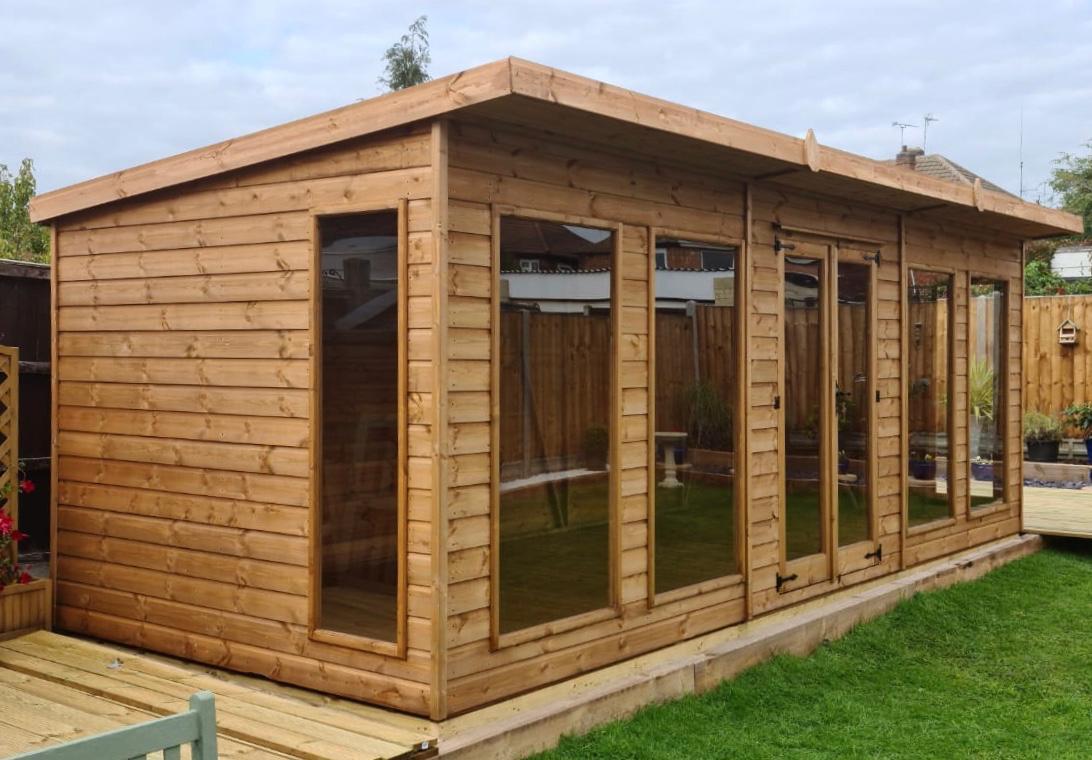 Combi Contemporay summerhouse